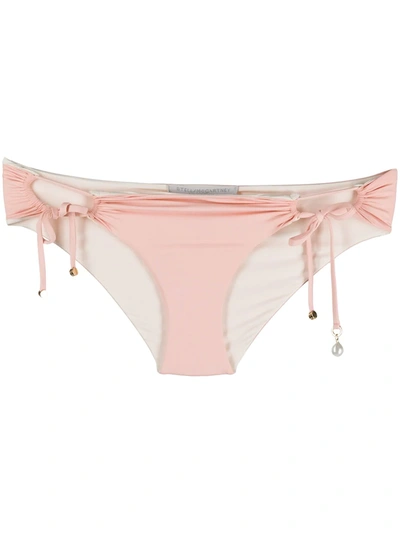 Shop Stella Mccartney Tie-side Bikini Bottoms In Pink