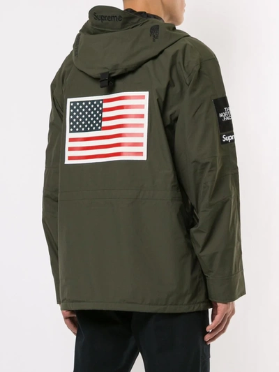 Shop Supreme X The North Face Trans Antarctic Expedition Pullover Jacket In Green