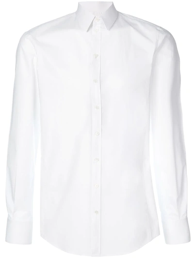 Shop Dolce & Gabbana Classic Shirt In White