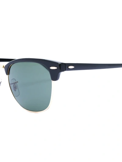 Ray Ban 'clubmaster' Sunglasses In Black