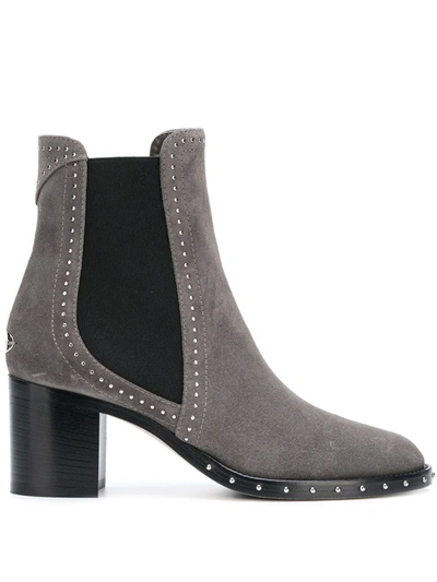 Shop Jimmy Choo Merril Boots In Grey