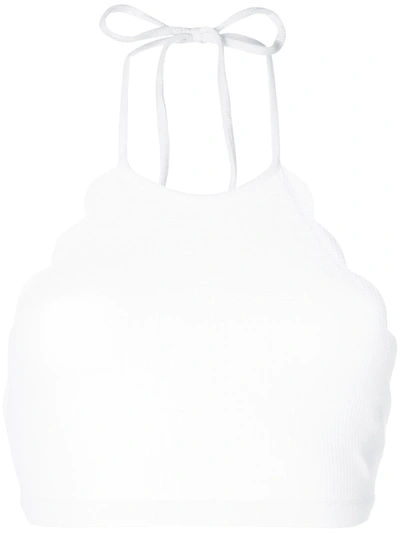 Shop Marysia Mott Bikini Top In White