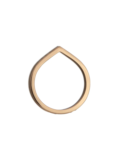 Shop Repossi 18kt Rose Gold Antifer Diamond Ring In Pink