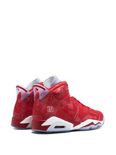 Jordan X Slam Dunk Air  6 Retro Sneakers In Red