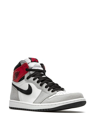 Shop Jordan Air  1 Retro High Og "light Smoke Grey" Sneakers