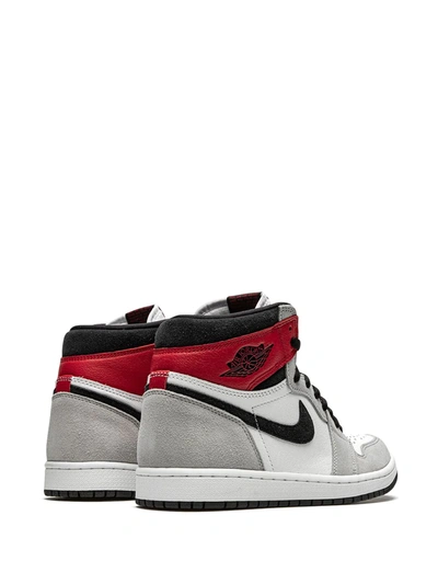 Shop Jordan Air  1 Retro High Og "light Smoke Grey" Sneakers