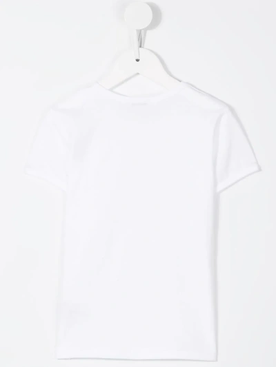 Shop Dolce & Gabbana Plain T-shirt In White