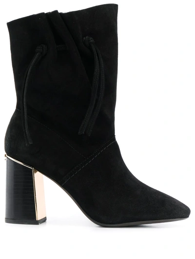 Shop Tory Burch Gigi Ankle Boots In Black