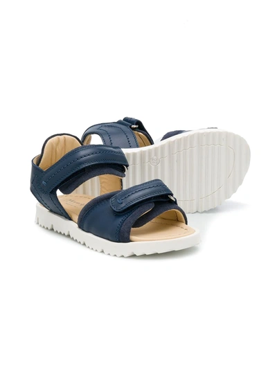 Shop Montelpare Tradition Multiple Strap Flat Sandals In Blue