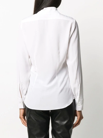 Shop Stella Mccartney Button-up Collared Shirt In White