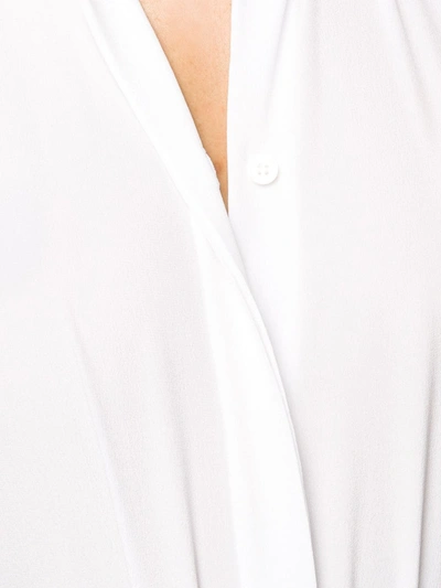 Shop Stella Mccartney Button-up Collared Shirt In White