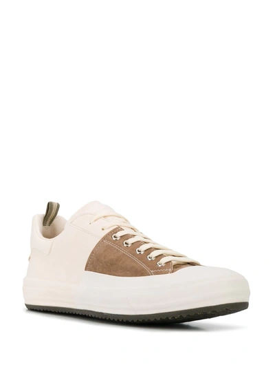 Shop Officine Creative Panelled Low-top Sneakers In Neutrals