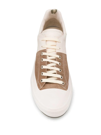 Shop Officine Creative Panelled Low-top Sneakers In Neutrals
