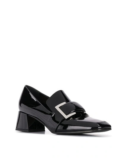 Shop Sergio Rossi Prince Loafer-style Pumps In Black