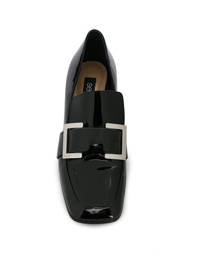 Shop Sergio Rossi Prince Loafer-style Pumps In Black
