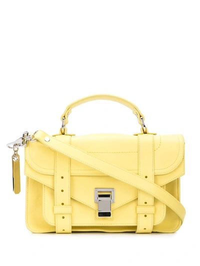 Shop Proenza Schouler Tiny Ps1 Cross-body Bag In Yellow