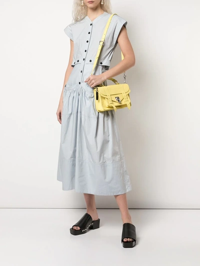 Shop Proenza Schouler Tiny Ps1 Cross-body Bag In Yellow