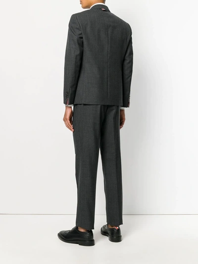 Shop Thom Browne Two-pieces Classic Suit In Grey