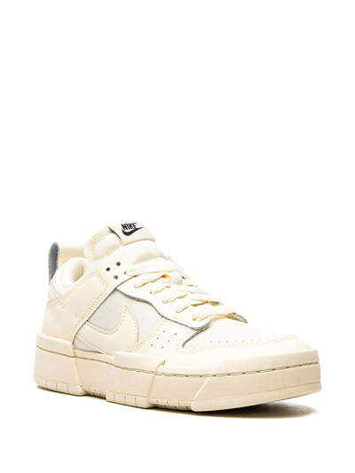Shop Nike Dunk Low Disrupt "coconut Milk" Sneakers In White