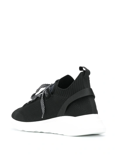 Shop Dsquared2 Speedster Sock-fit Sneakers In Black