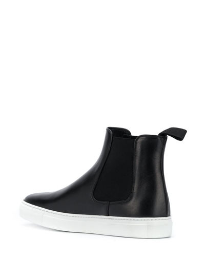 Shop Scarosso Tommas Chelsea Boots In Black