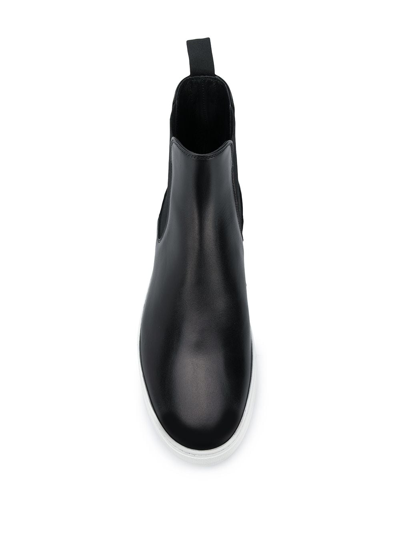 Scarosso Tommas Chelsea Boots In Black