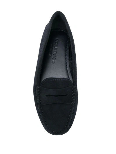 Shop Scarosso Sofia Loafers In Blue