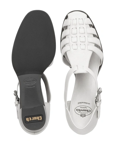 Shop Church's Kelsey 50mm Sandals In White