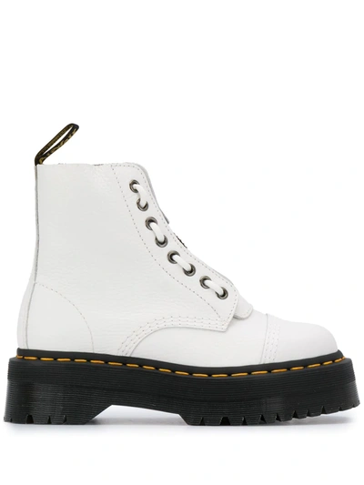 Shop Dr. Martens' Sinclair Ankle Boots In White