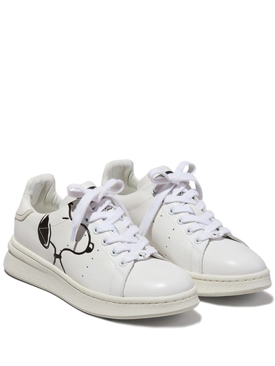 Shop Marc Jacobs X Peanuts The Tennis Sneakers In White