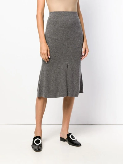 Shop Cashmere In Love Tish Skirt In Grey
