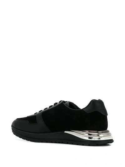 Shop Ferragamo Brooklyn Sneakers In Black