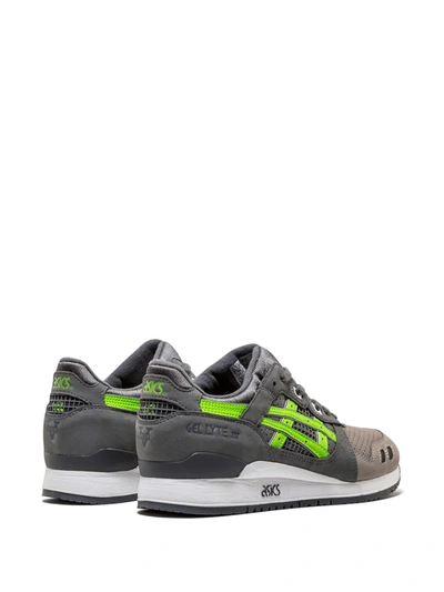 Shop Asics X Ronnie Fieg Gel-lyte 3 "super Green 2016" Sneakers In Grey