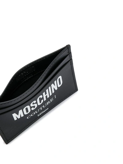 Shop Moschino Couture! Cardholder In Black