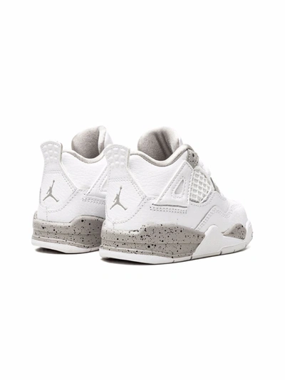 Shop Jordan Air  4 Retro ''white Oreo'' Sneakers