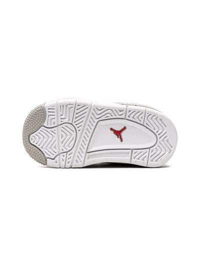 Shop Jordan Air  4 Retro ''white Oreo'' Sneakers