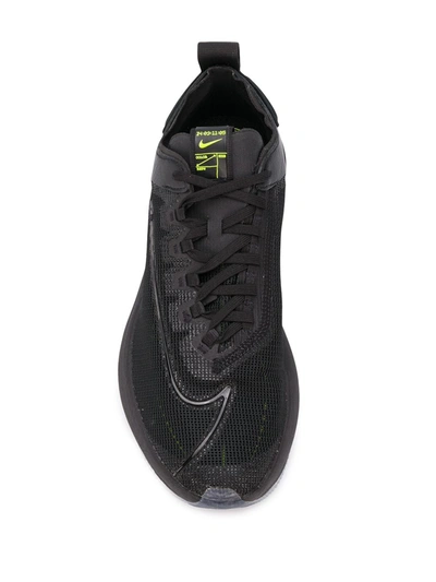 Shop Nike Zoom Double Stacked Sneakers In Black