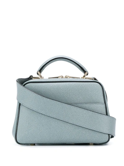 Shop Valextra Small Serie S Tote In Blue