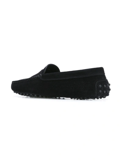 Shop Tod's Gommino Loafers In Black