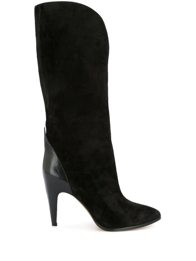 Shop Givenchy Knee-length Heel Boots In Black