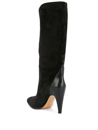 Shop Givenchy Knee-length Heel Boots In Black