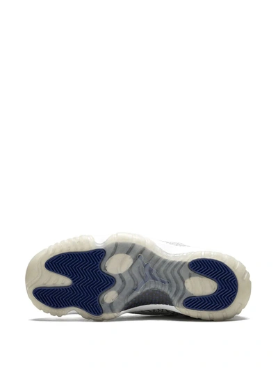 Shop Jordan Air  11 Retro Low "cobalt" Sneakers In White