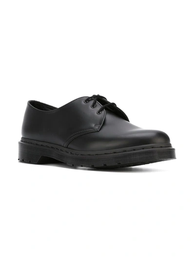 Dr. Martens' 1461 Mono Derby Shoes In Black
