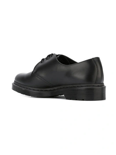 Dr. Martens' 1461 Mono Derby Shoes In Black