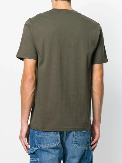 Shop Carhartt Classic Fitted T-shirt In Green