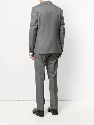 Shop Thom Browne Single-breasted Dinner Suit In Grey
