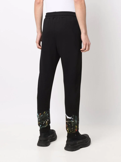 Shop Omc Logo-print Track Pants In Black