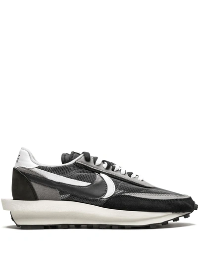 Shop Nike X Sacai Ldwaffle "dark Grey" Sneakers