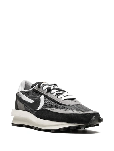 Shop Nike X Sacai Ldwaffle "dark Grey" Sneakers