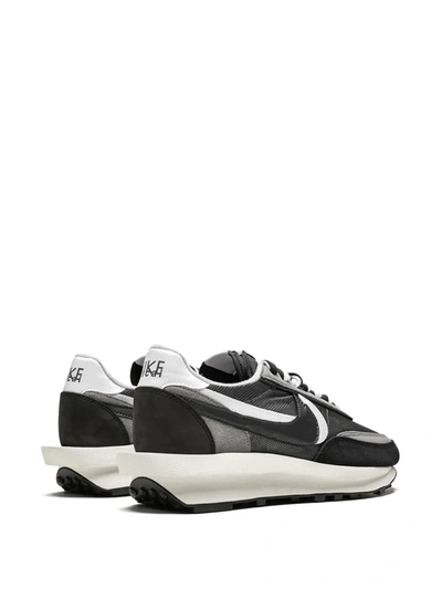Shop Nike X Sacai Ldwaffle "dark Grey" Sneakers